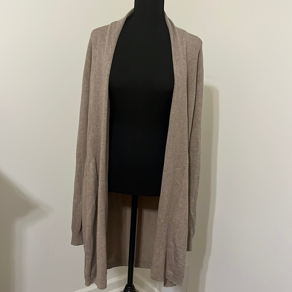 Tan Cardigan Sweater